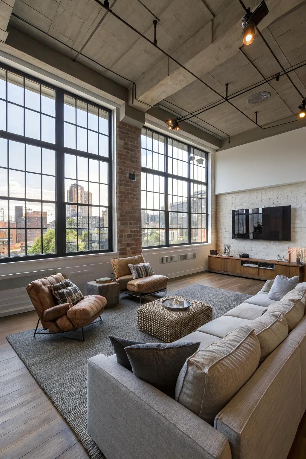 Open layouts promote flexibility and practicality in your media space.