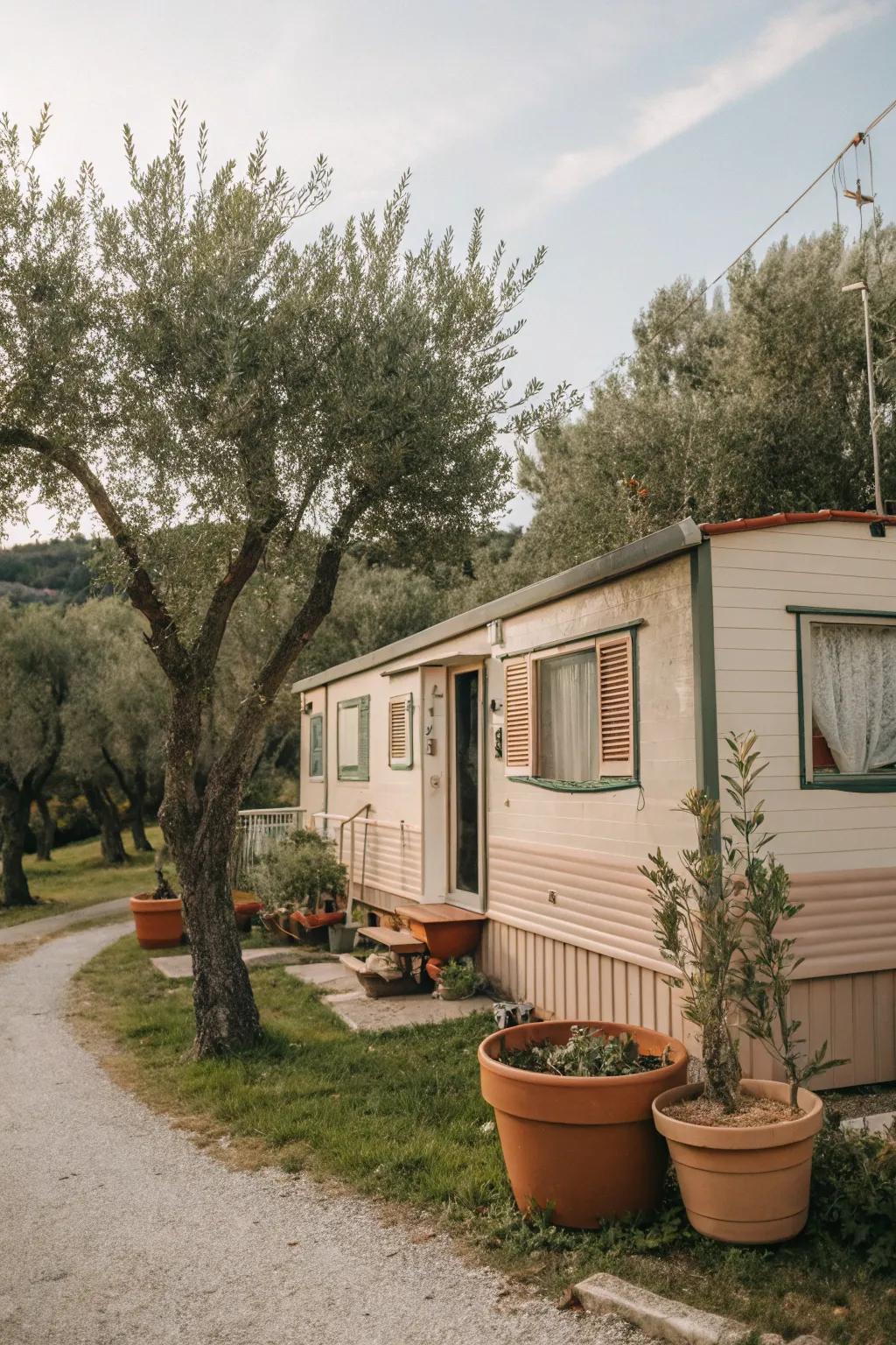 Embrace a Southern European aura with plaster siding.
