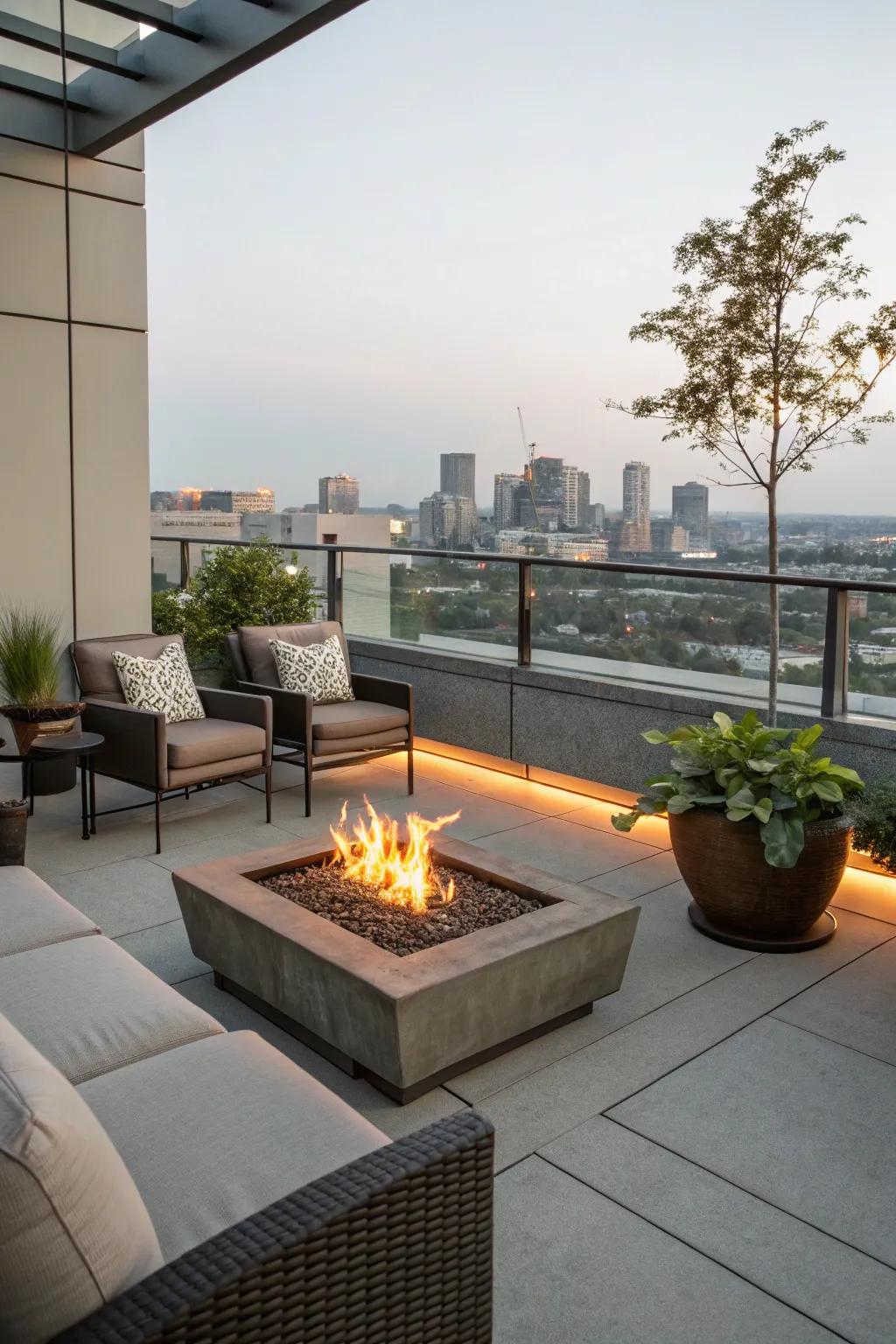Add heat and design with a fireplace attribute.