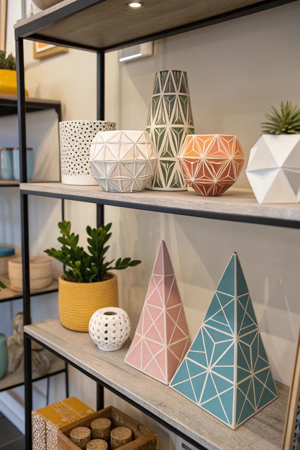 Introduce a cutting-edge feel with edgy figures.