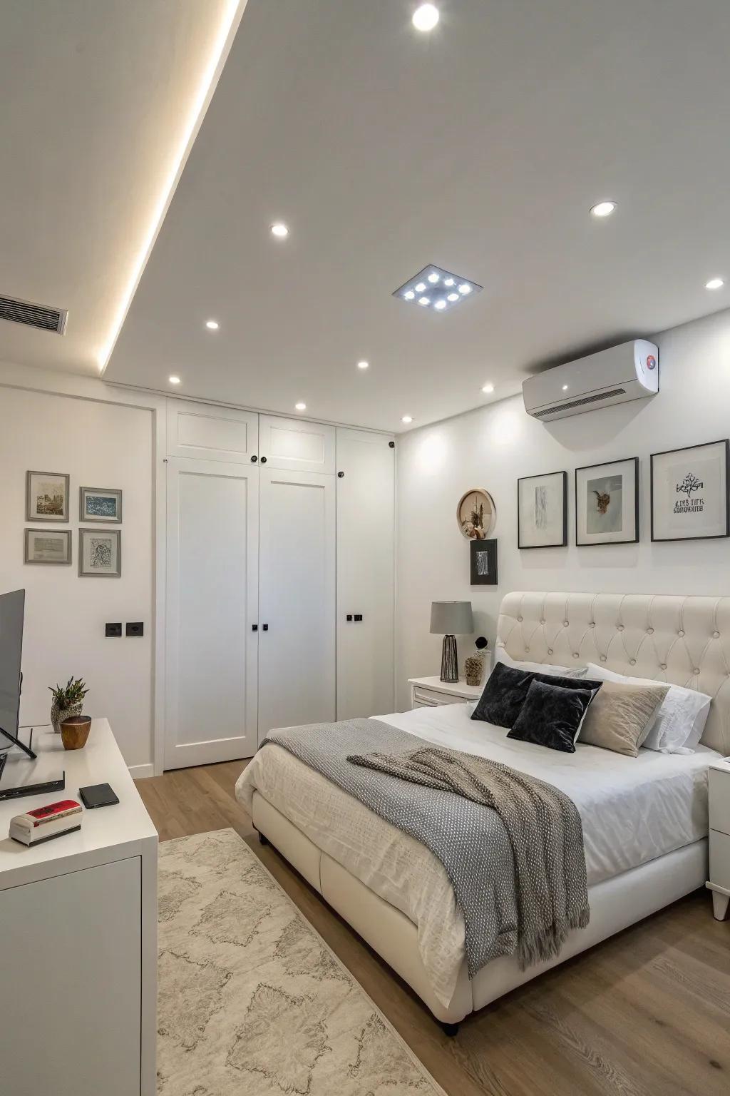 Tech makes a room work better and look good.