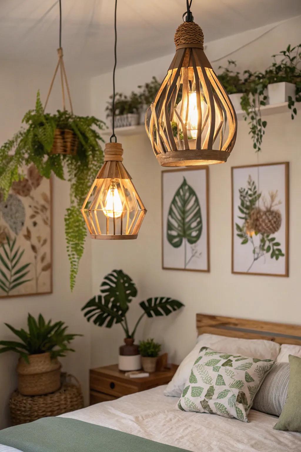 Nature-inspired lights: tranquility.