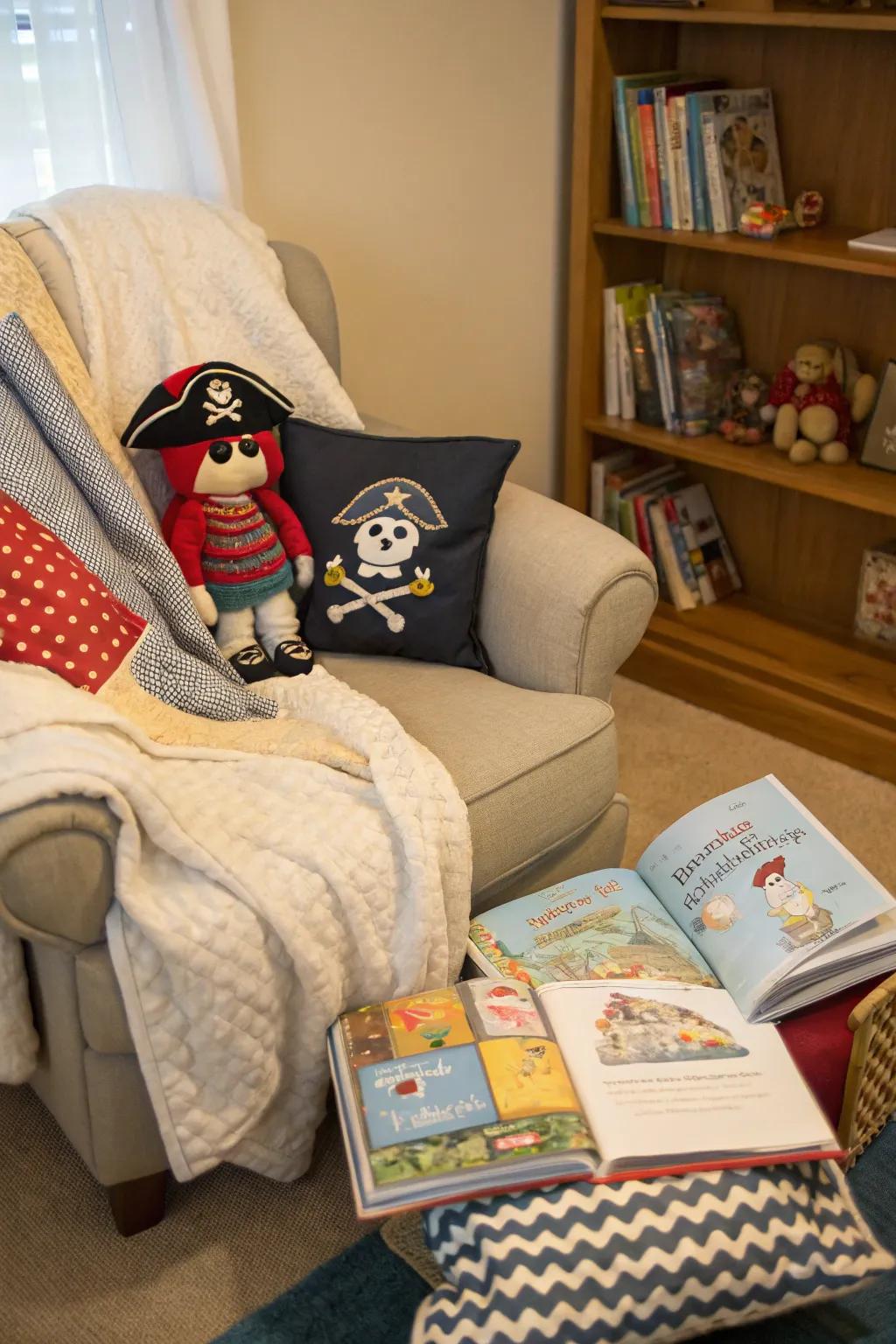 Captivate young minds with thrilling pirate adventures.