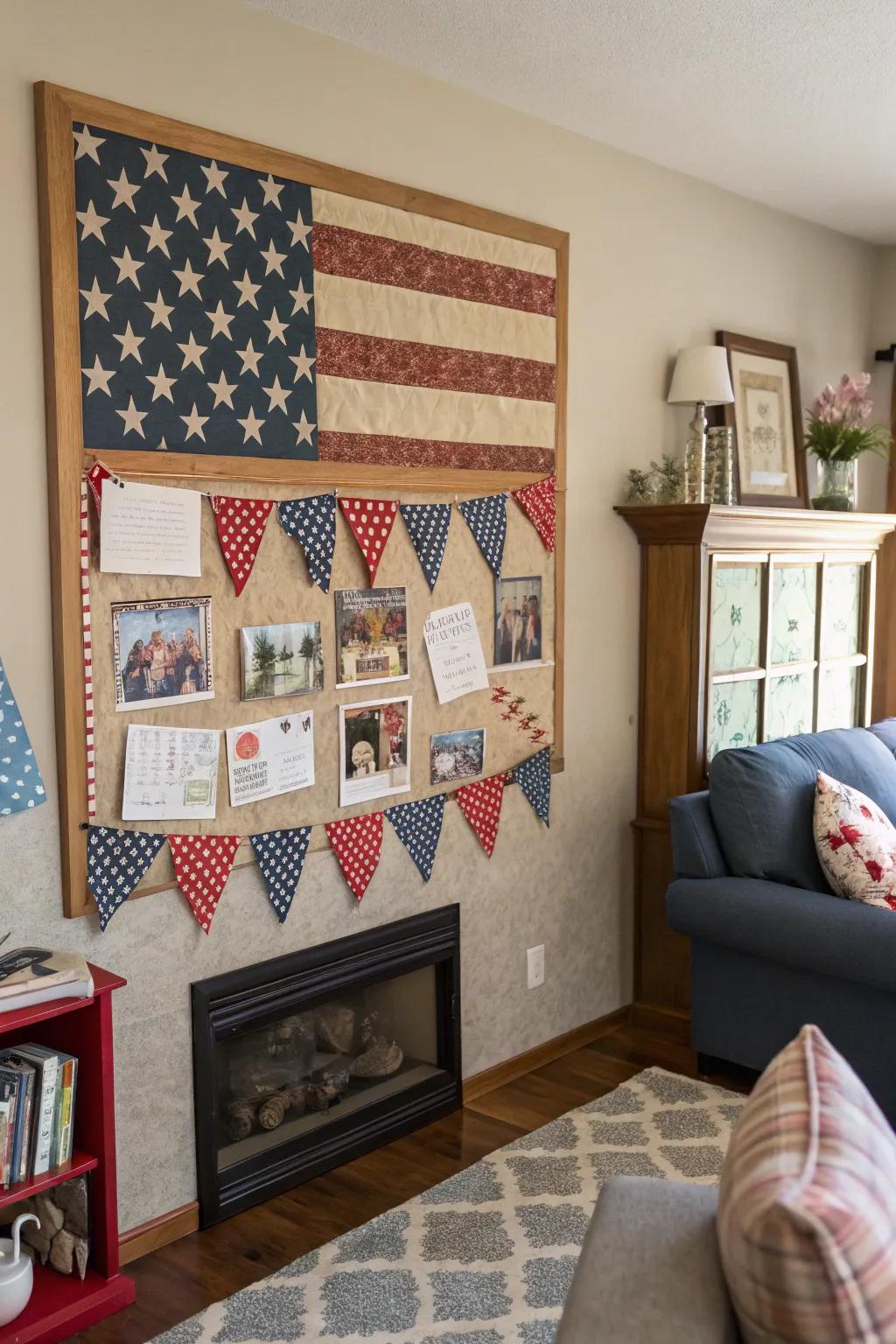 Patchwork standard pattern for a textured finish.