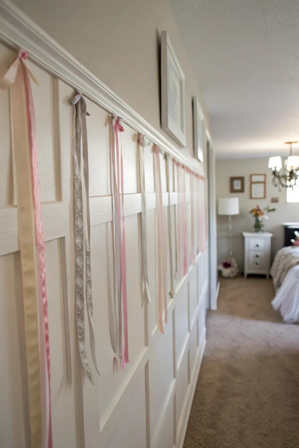 Achieve sophistication with minimalist fabric lines.