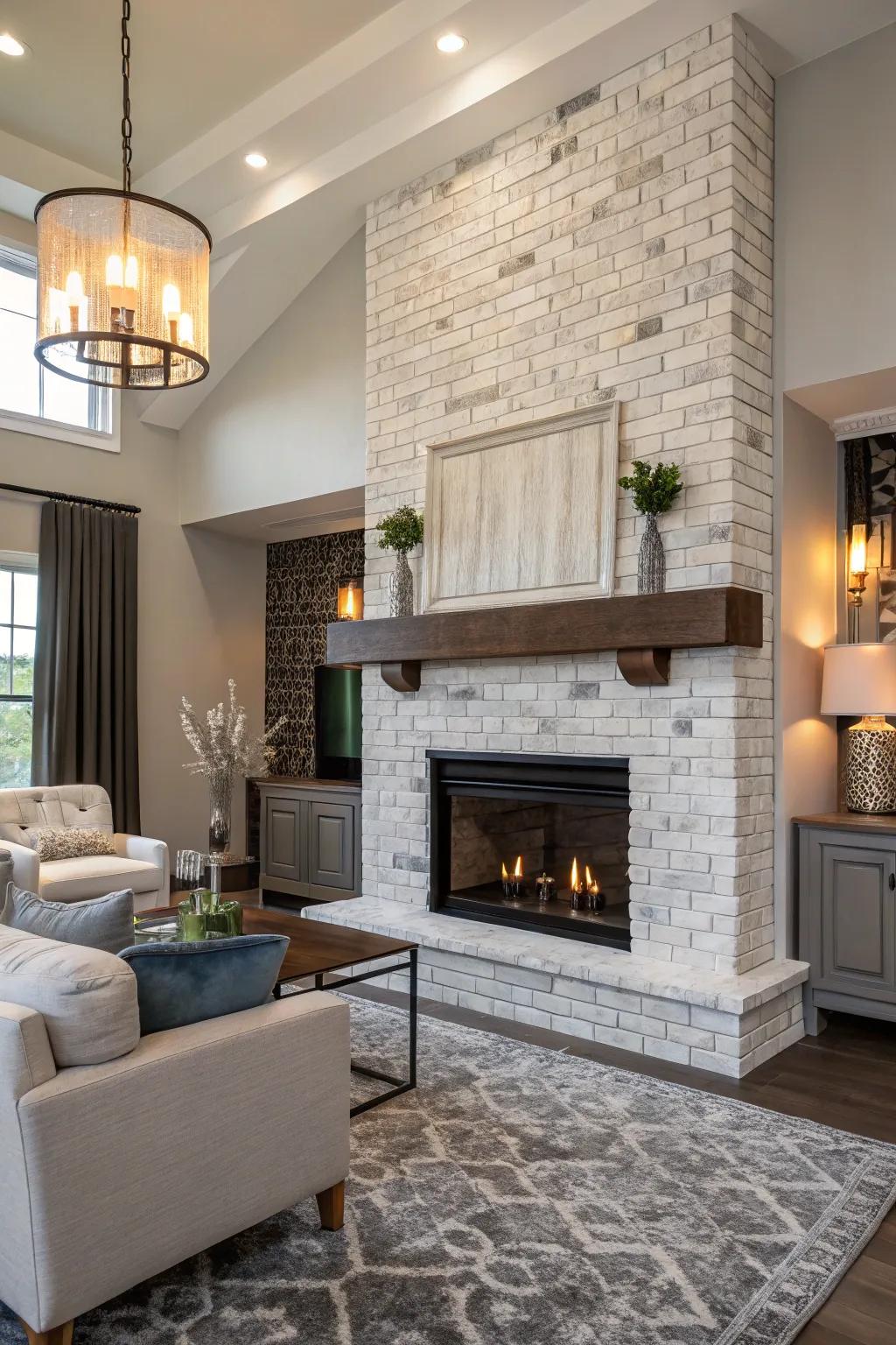 Bi-Chromatic stones adding dimension and sophistication.