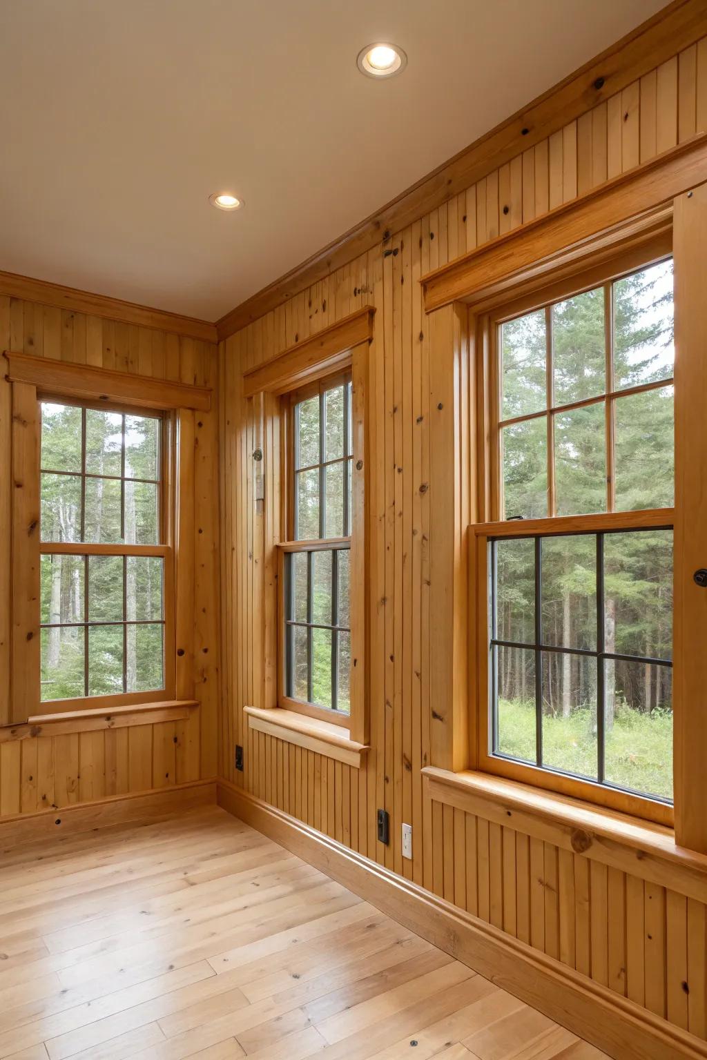 Coordinating tones create a balanced and refined space.