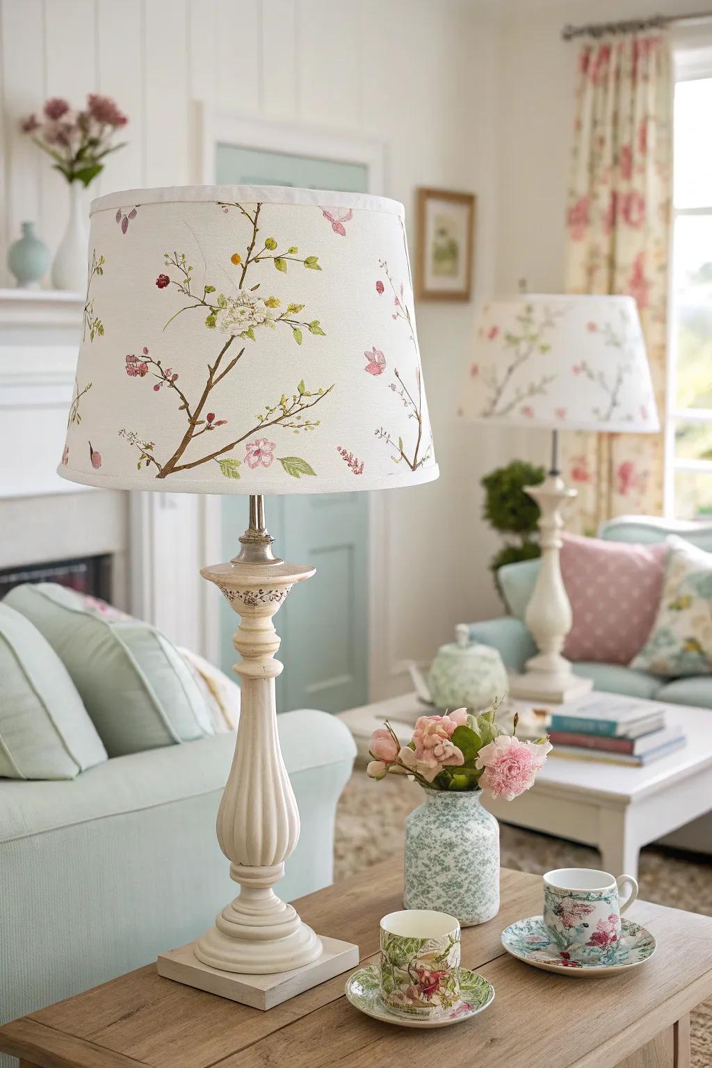 Updating light fixtures can refresh your space for spring.