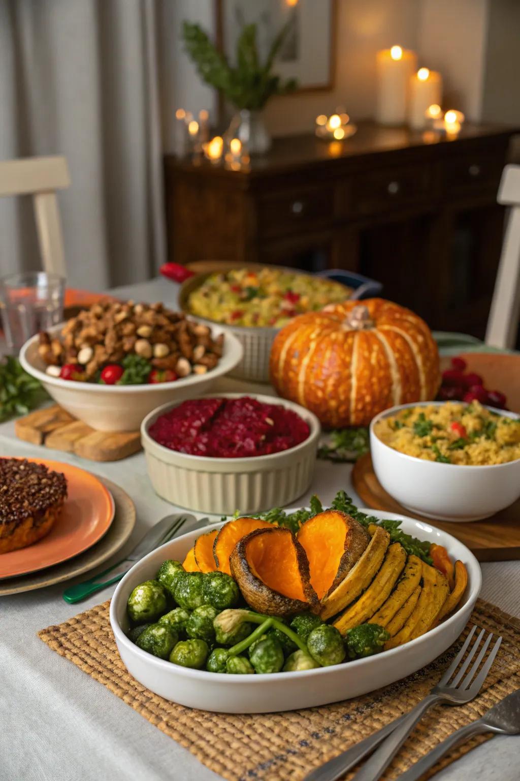 A plant-based feast that showcases the flavors of the season.