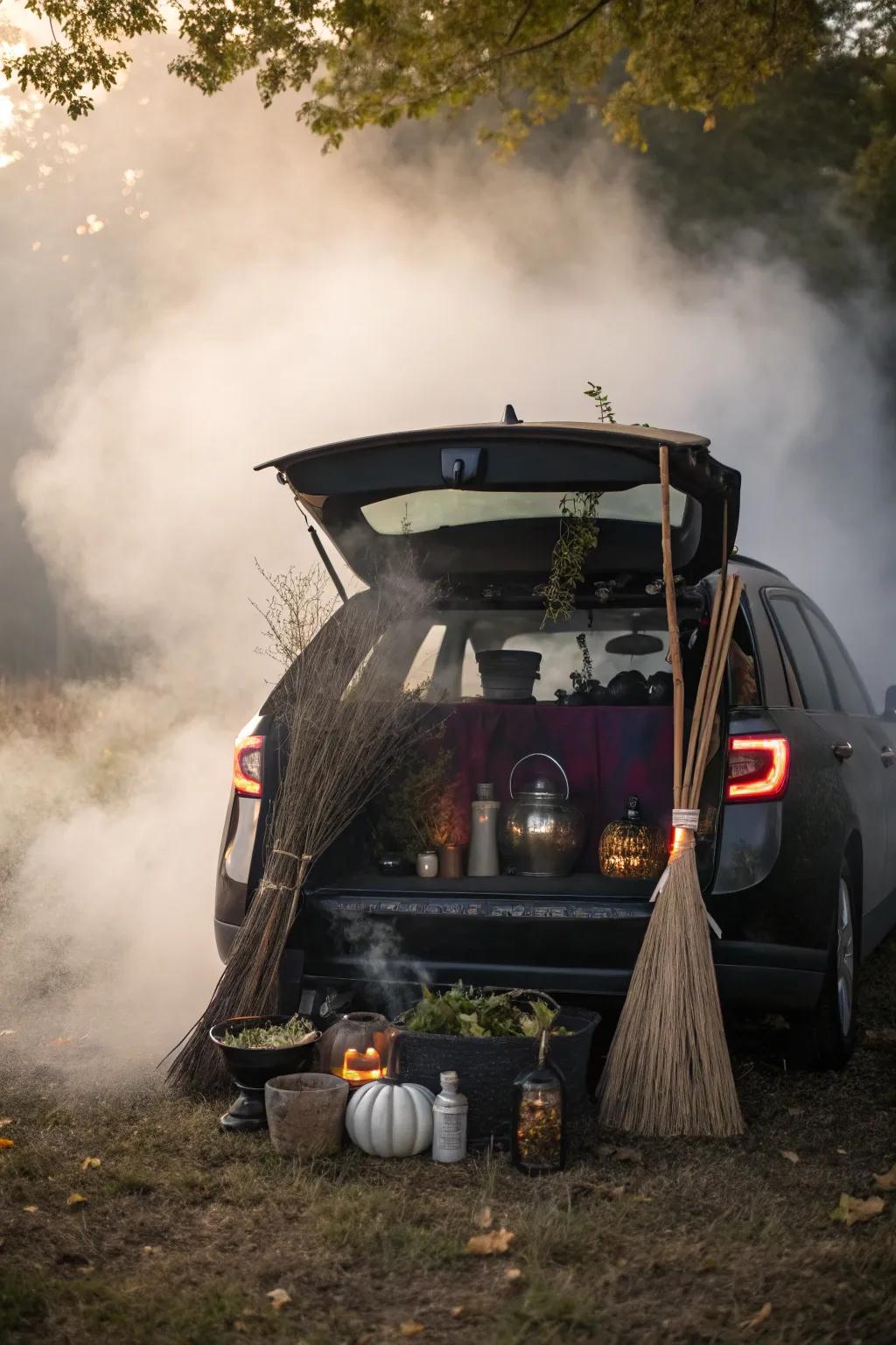 Vapor injects an ethereal, mysterious sensation.