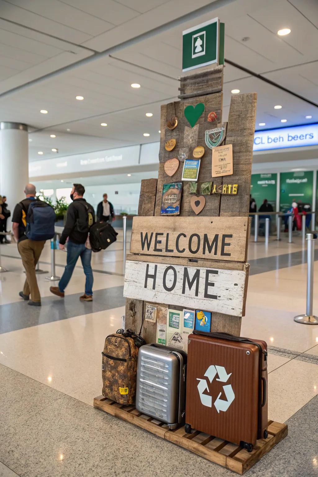 Eco-friendly signs are both stylish and sustainable.