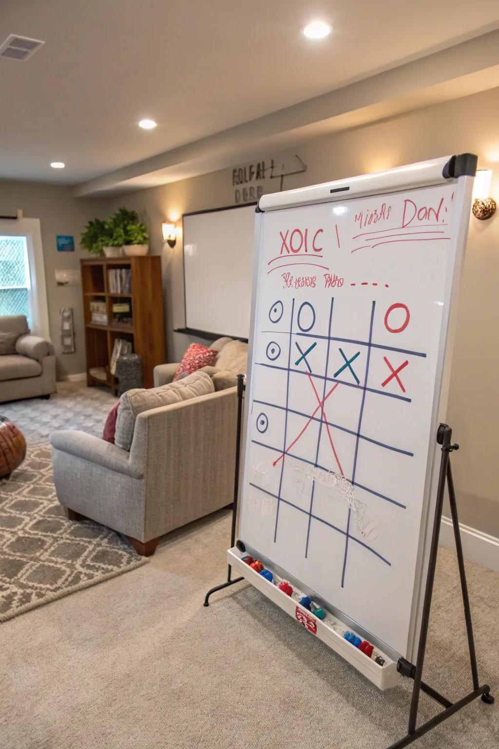 Enjoy interactive fun with whiteboard games.