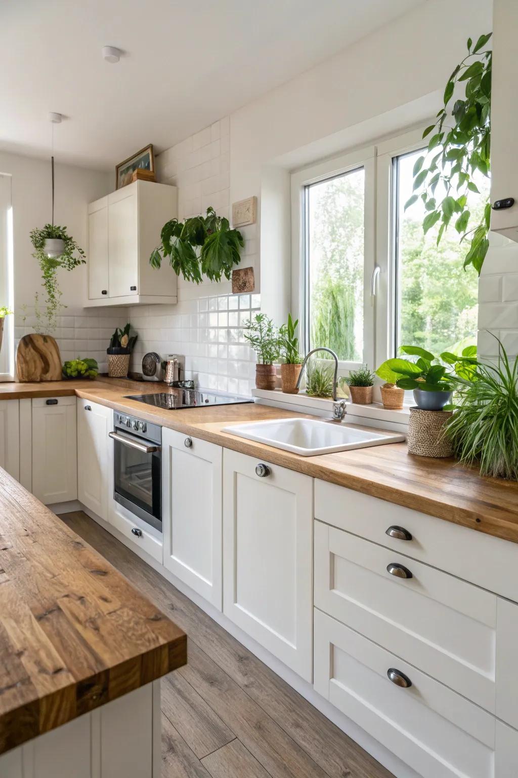 A lasting kitchen design that harmonizes beauty with ecological accountability.