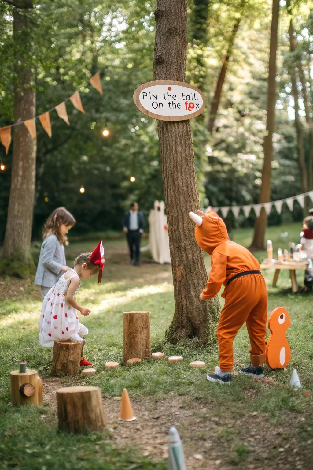 Keep the fun going with forest-themed recreation.