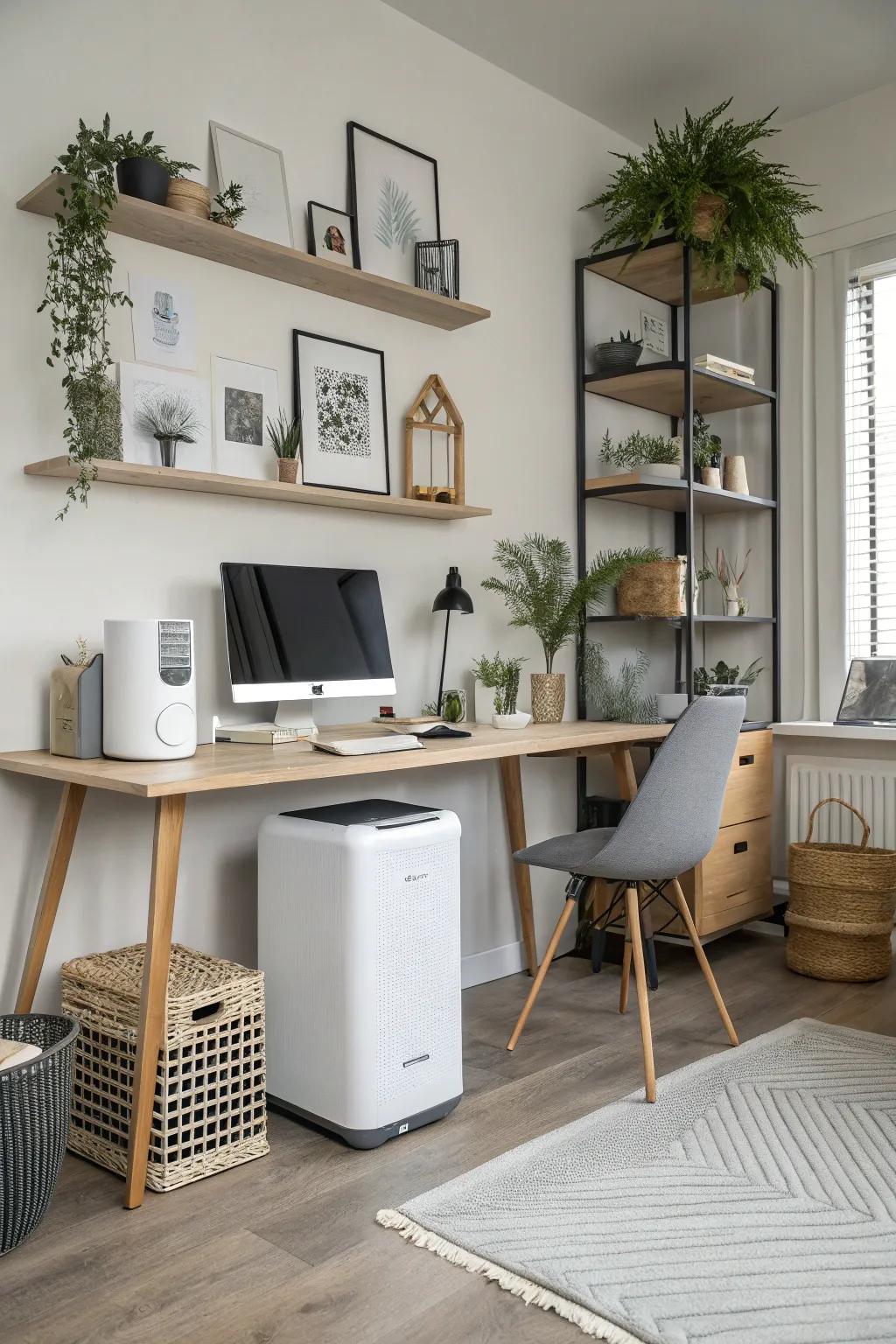 An air freshener is a small step towards a healthier workspace.