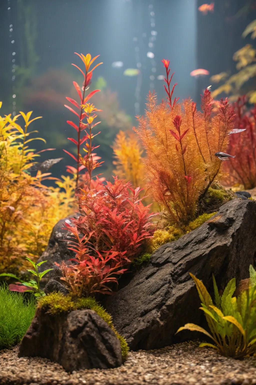 Celebrate the seasons using evolving aquascape designs.