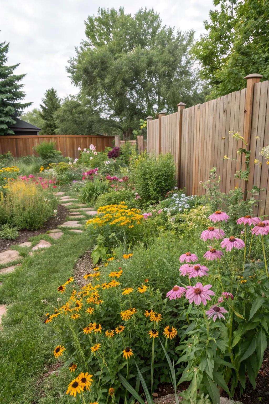 Indigenous plants foster a sustainable, low-maintenance garden.