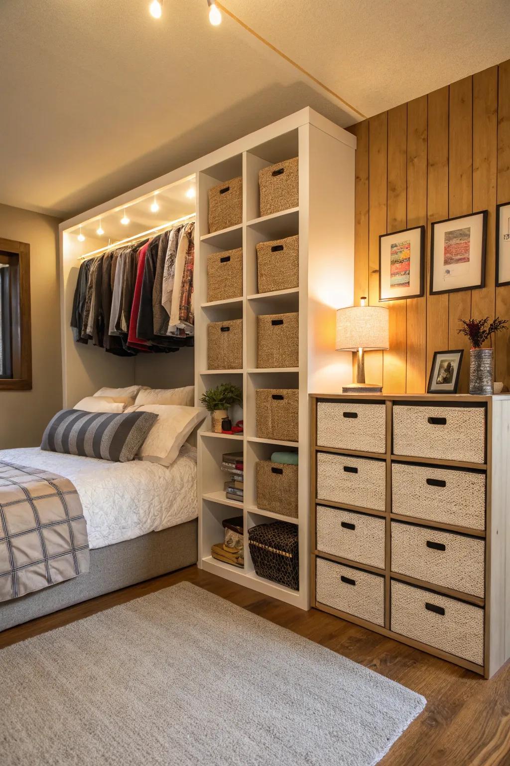 Appreciate adaptability via adaptable modular cubbies.
