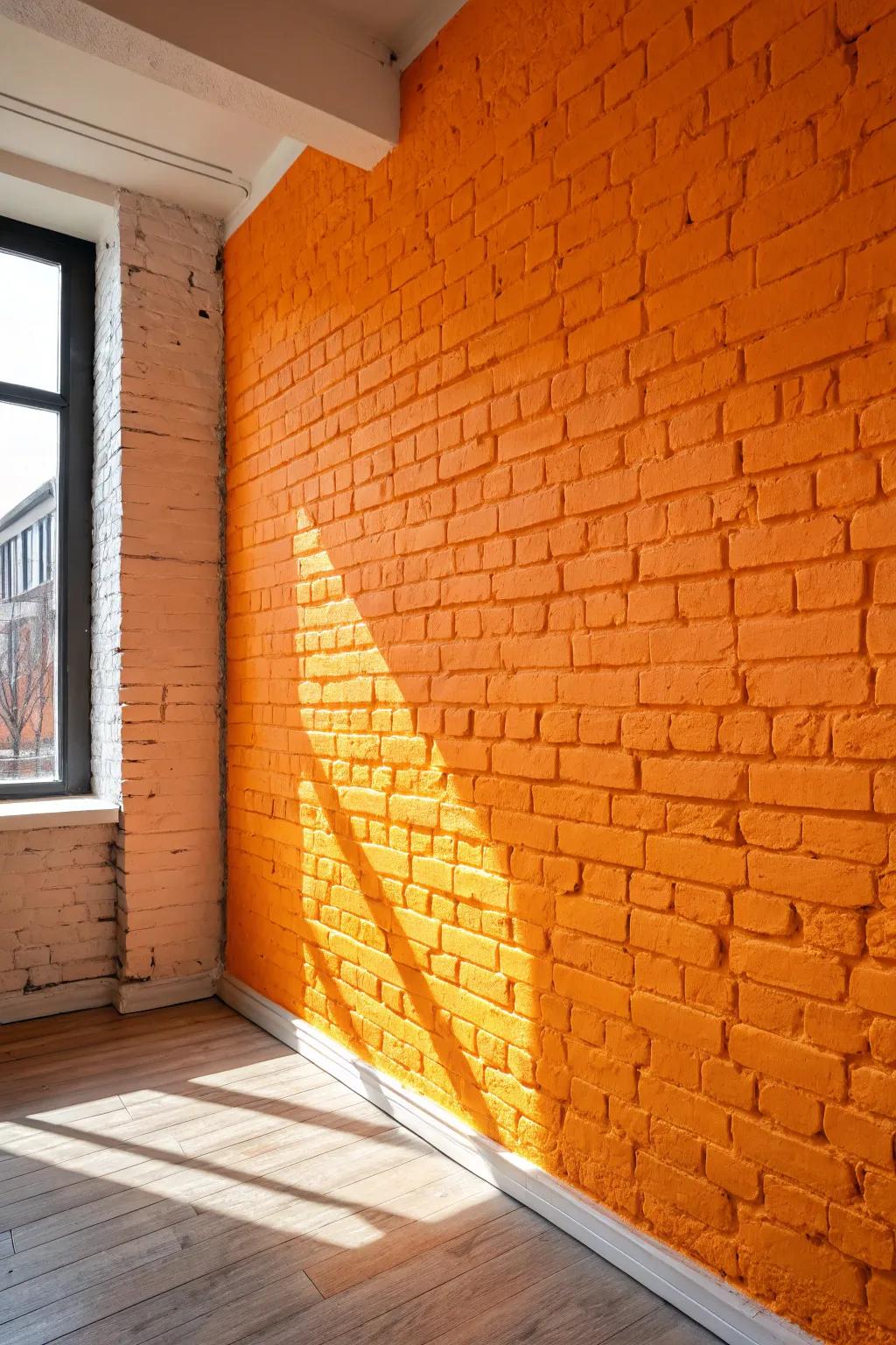 Revitalize your area with the bold charm of radiant orange.
