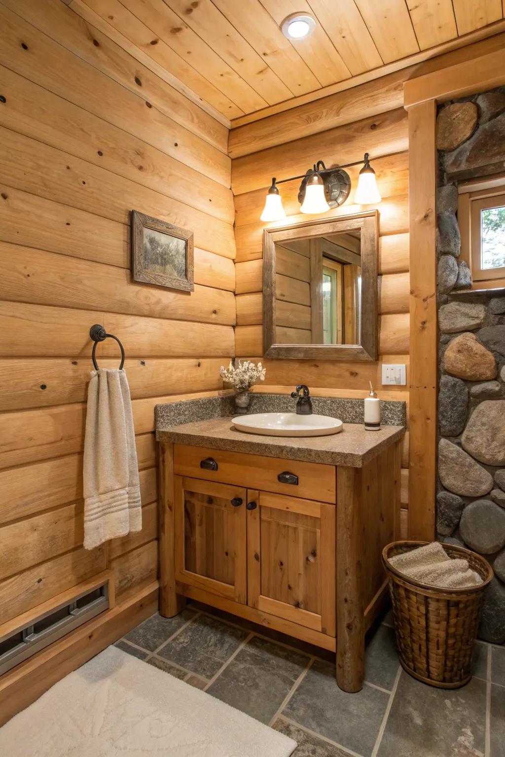 A natural color palette makes harmony in design.