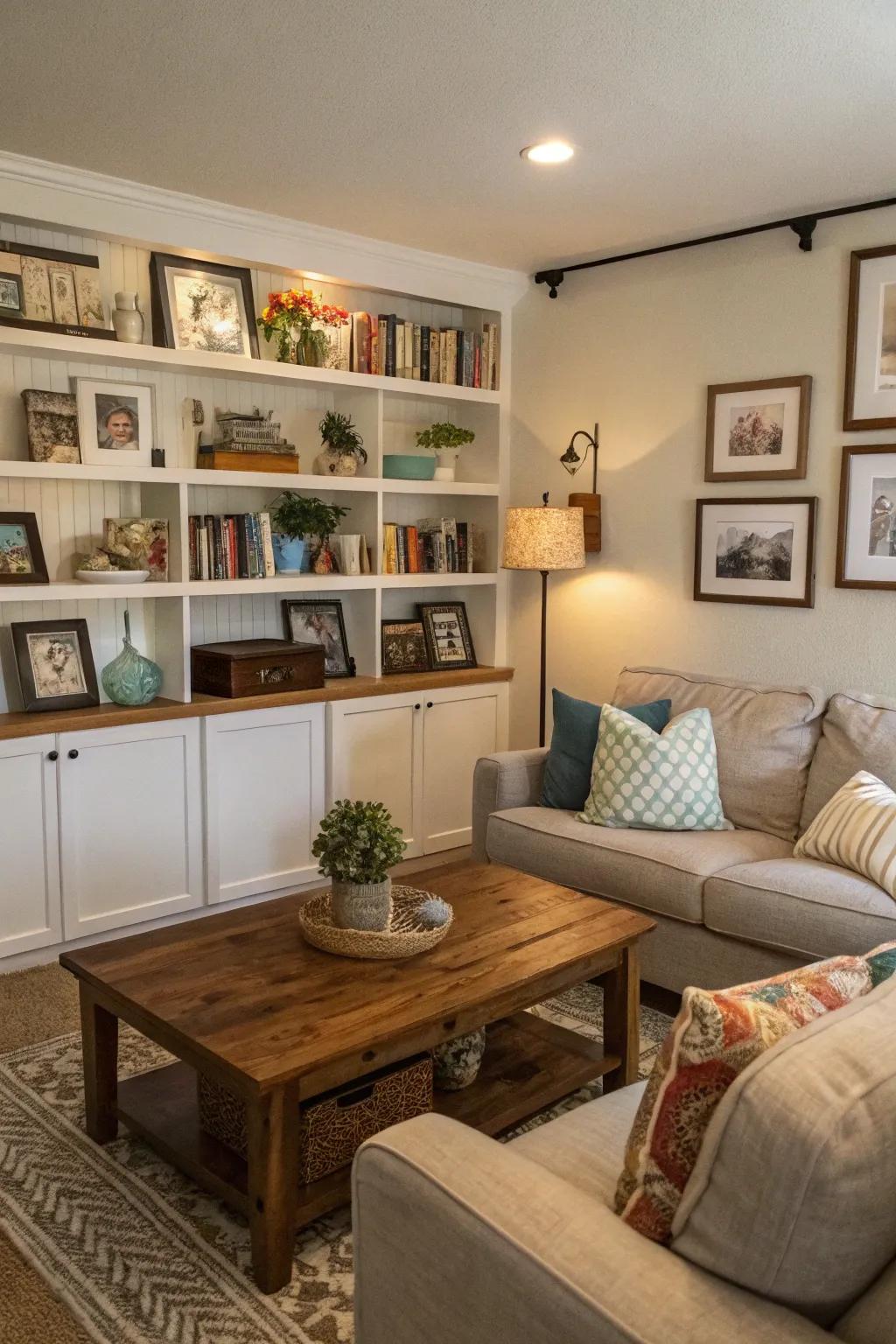 Personal touches in a California room craft a unique feel.