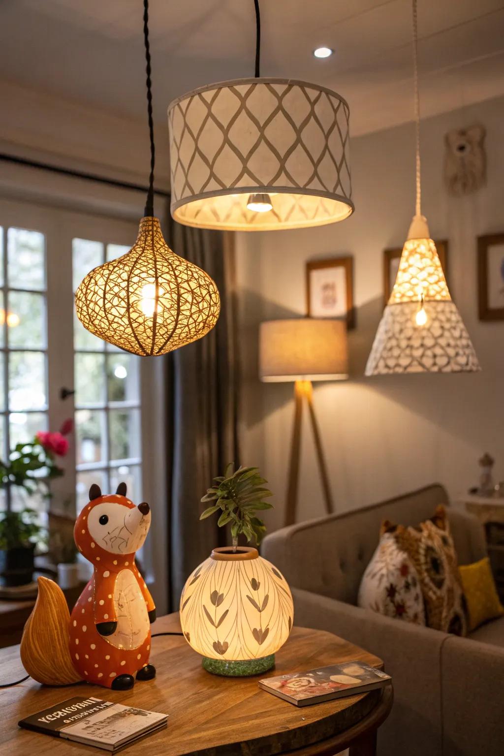 Special lighting features can make a room stand out.