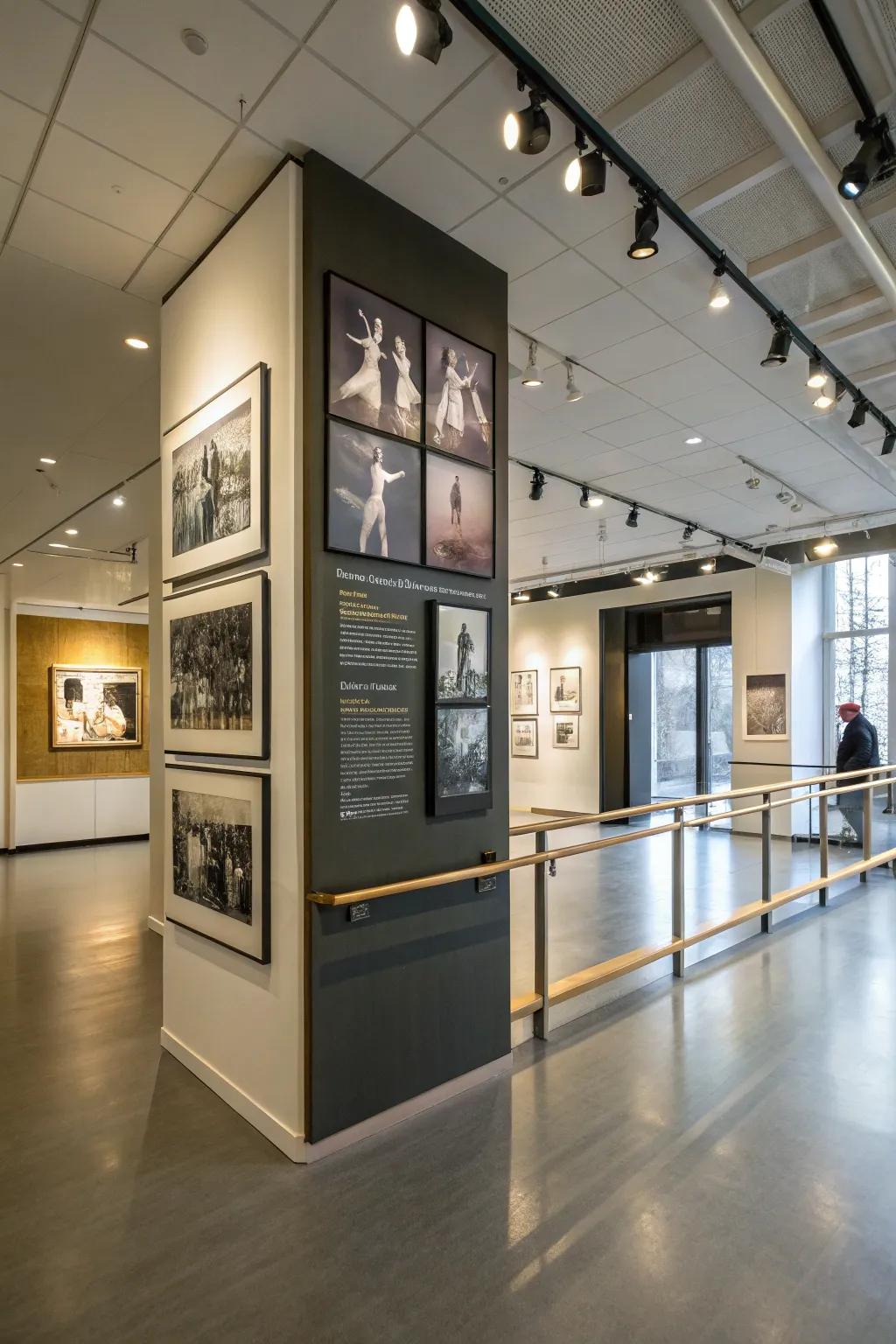 A dance heritage nook that educates and inspires.