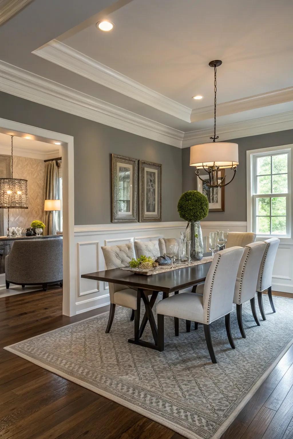 Refined stone shades provide a versatile and chic aesthetic.