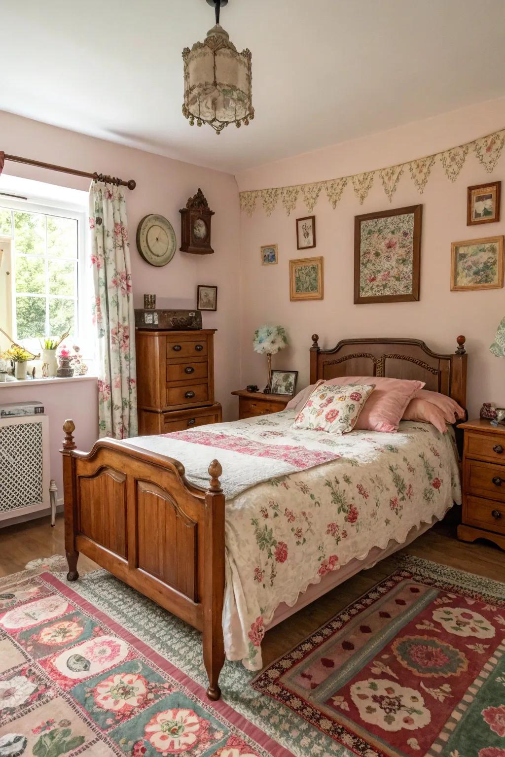 Classic appeal adds warmth and history to your bedroom.