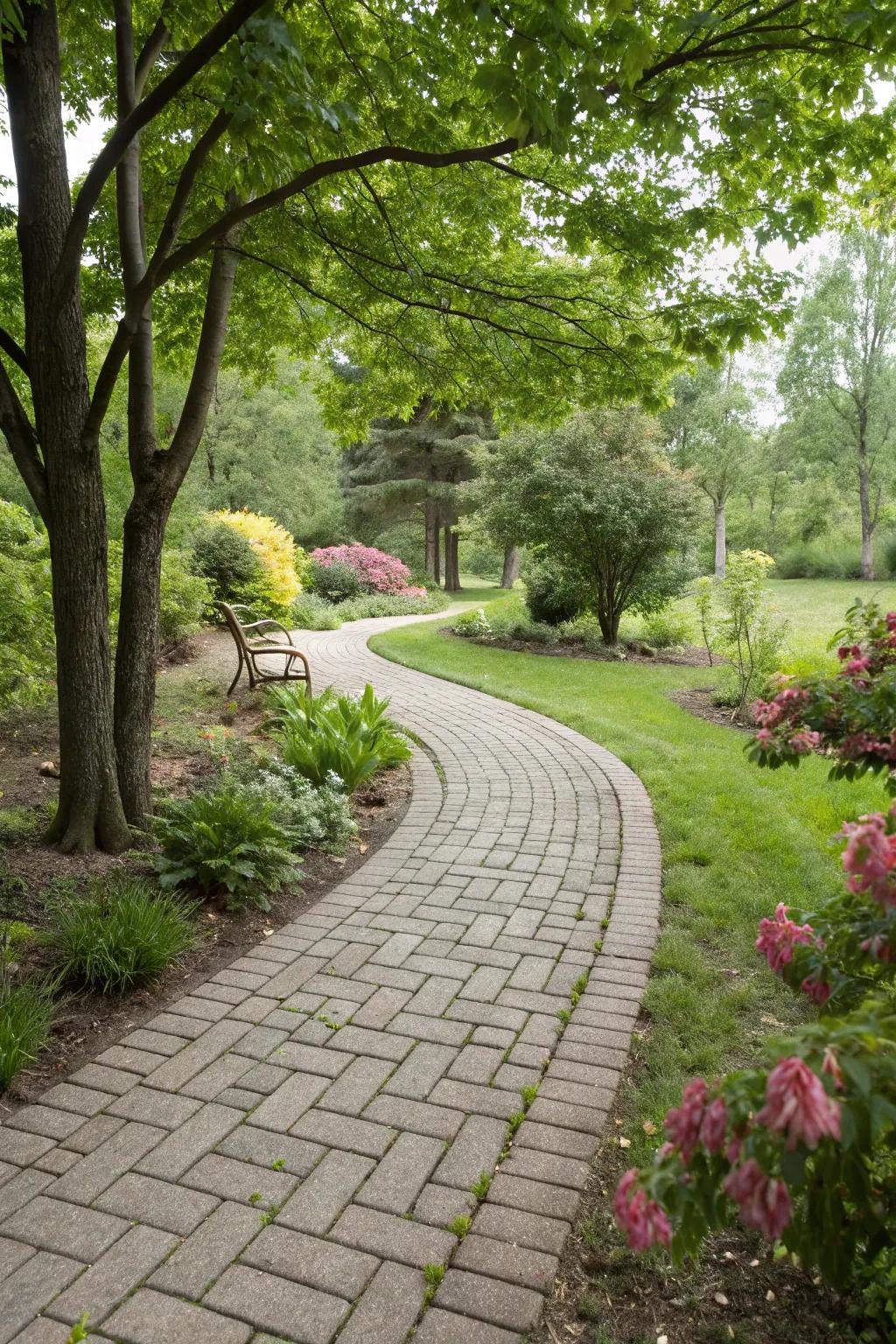 Absorbent pavers offer an eco-conscious design solution.