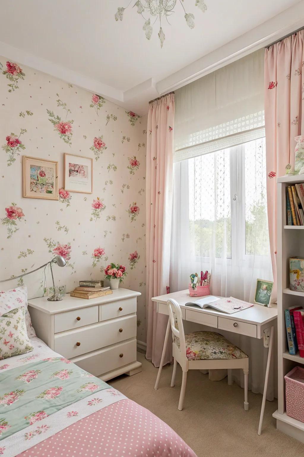 Plant details bring freshness and nature indoors.