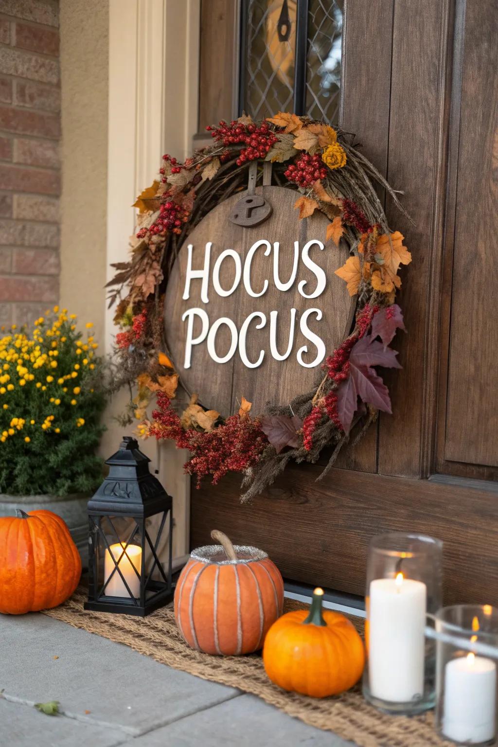 Make a declaration using an excerpt from your treasured Halloween film.