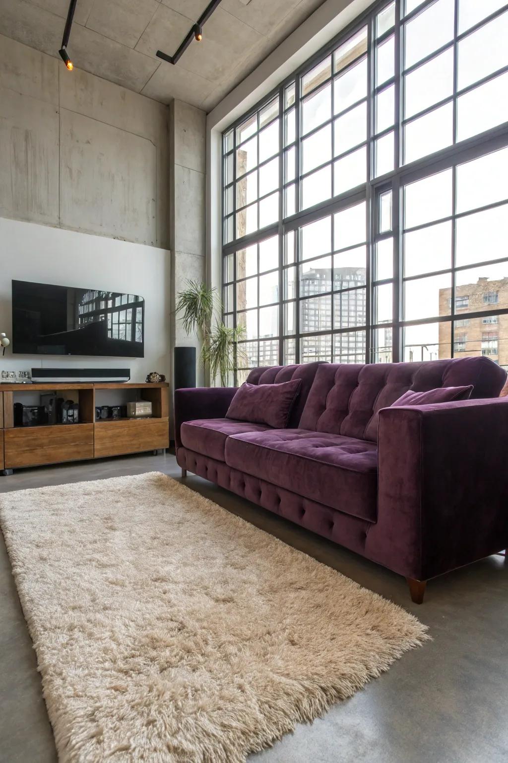 Surprising textures deepen the appeal and charm of your viewing space.
