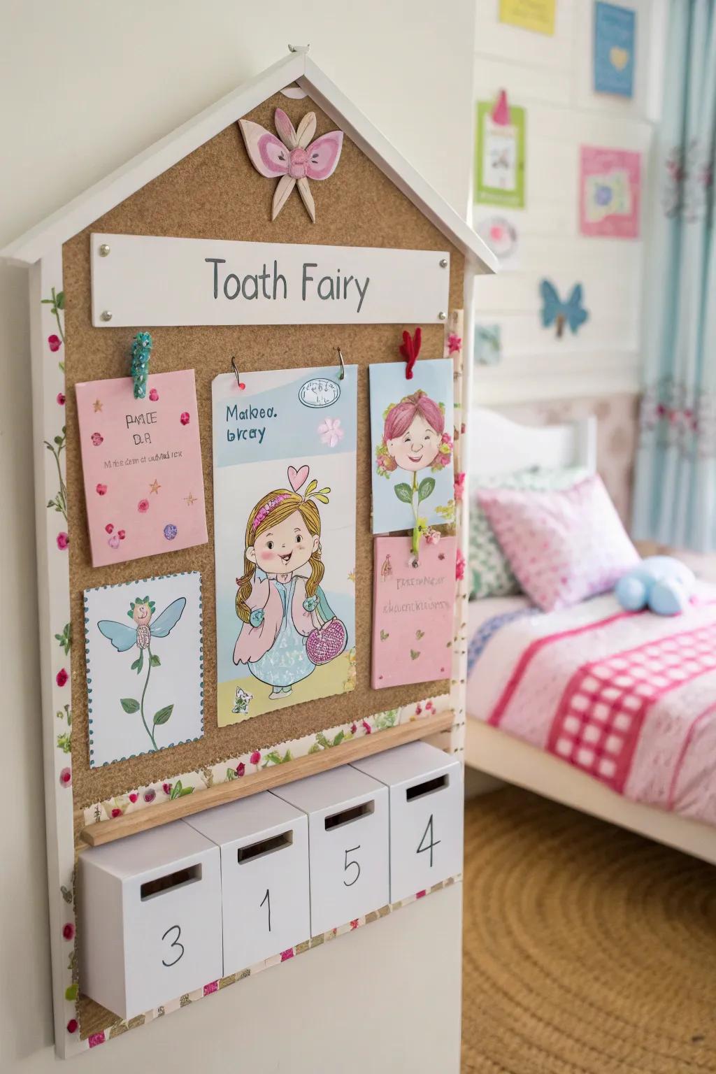 Forward your tooth to the Tooth Fairy with a unique letter.