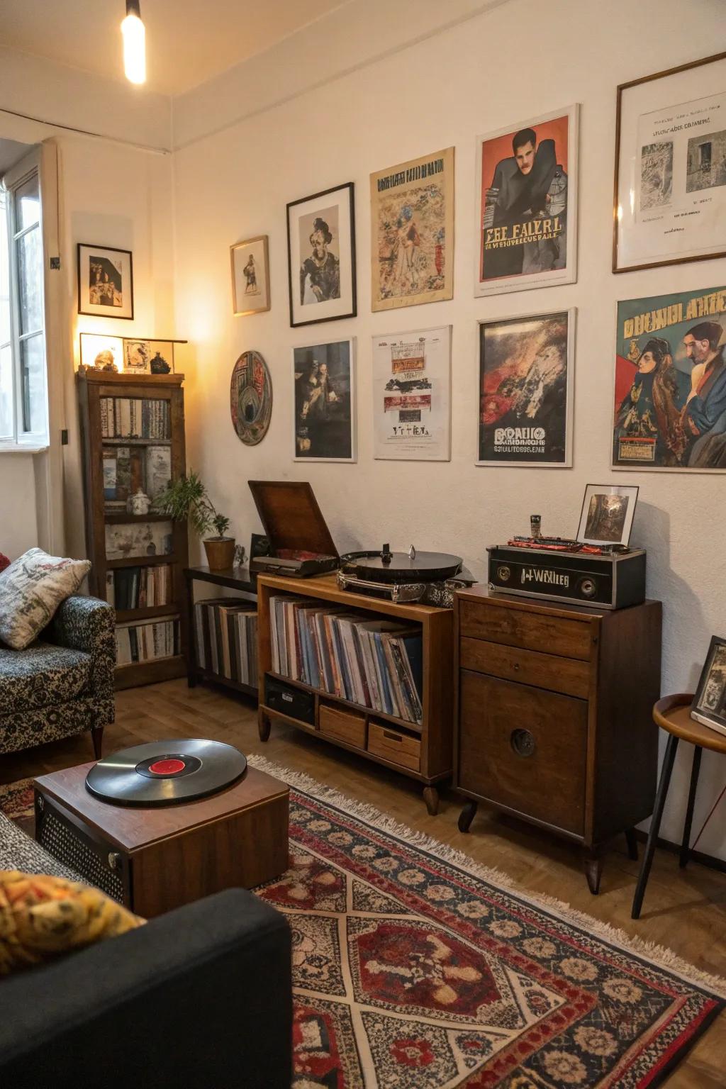 Antique finds adding charm and history.