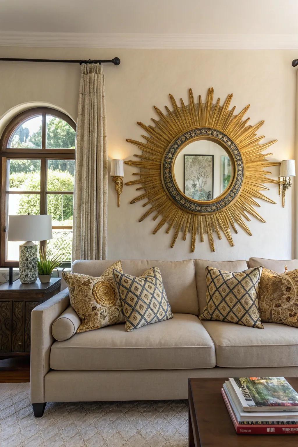 Starburst reflectors incorporate a hint of glam and elegance.