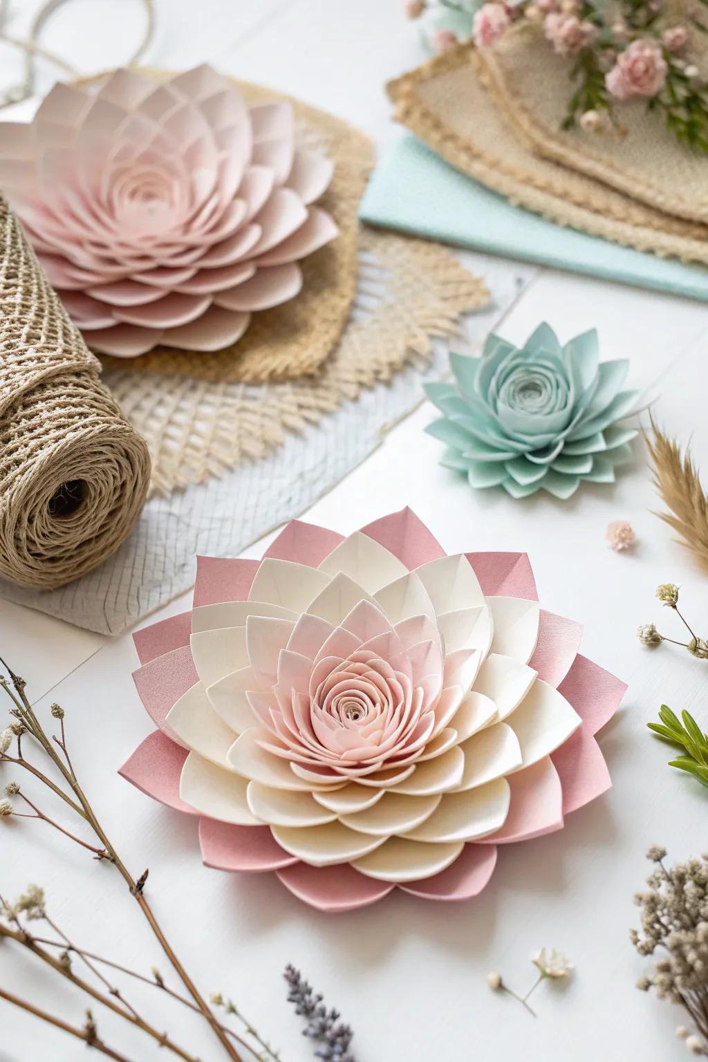 Elevate your Mother's Day collage with layered elegance and heartfelt craftsmanship.