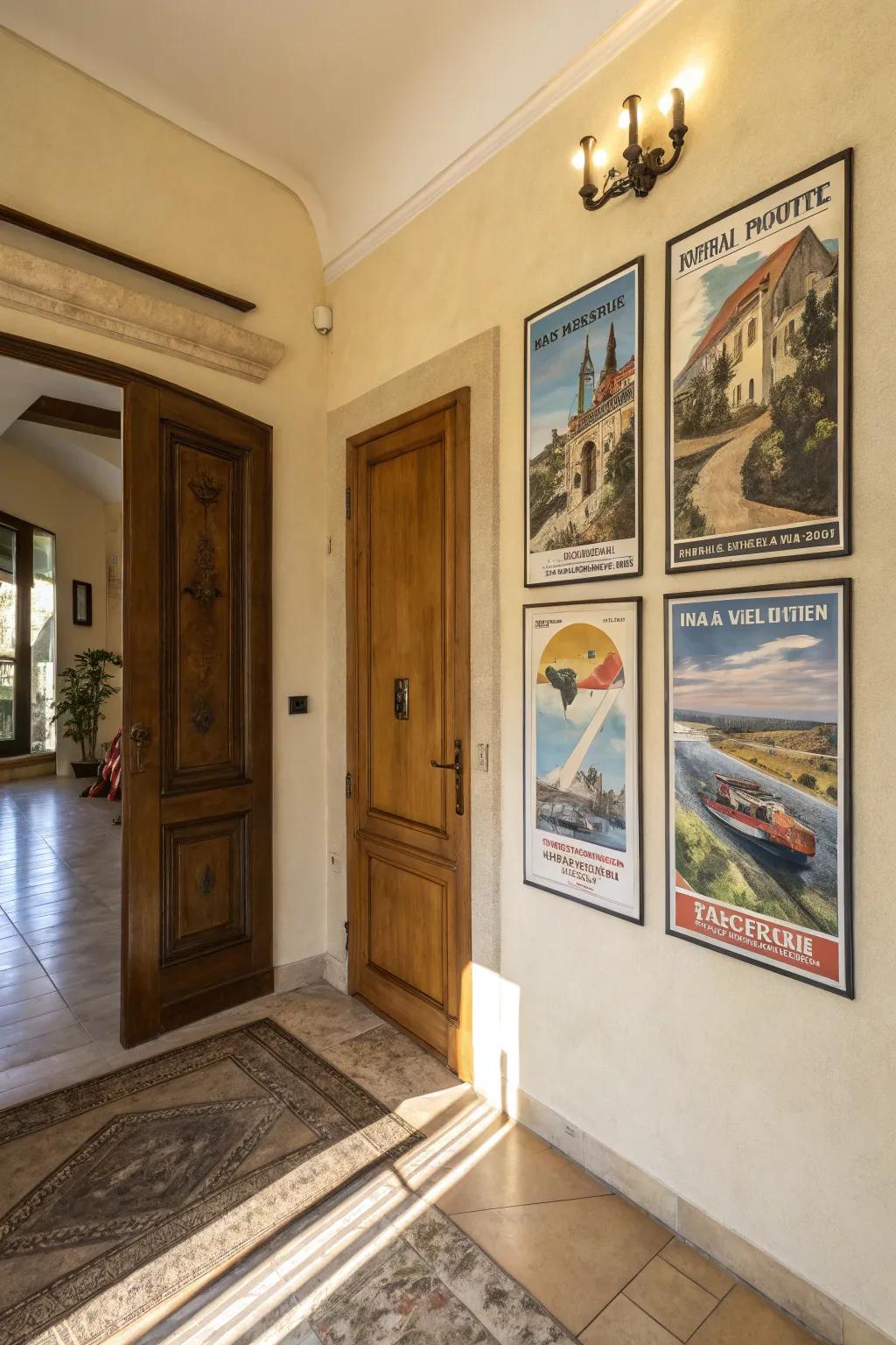 Posters that bring a bit of the past in your home.