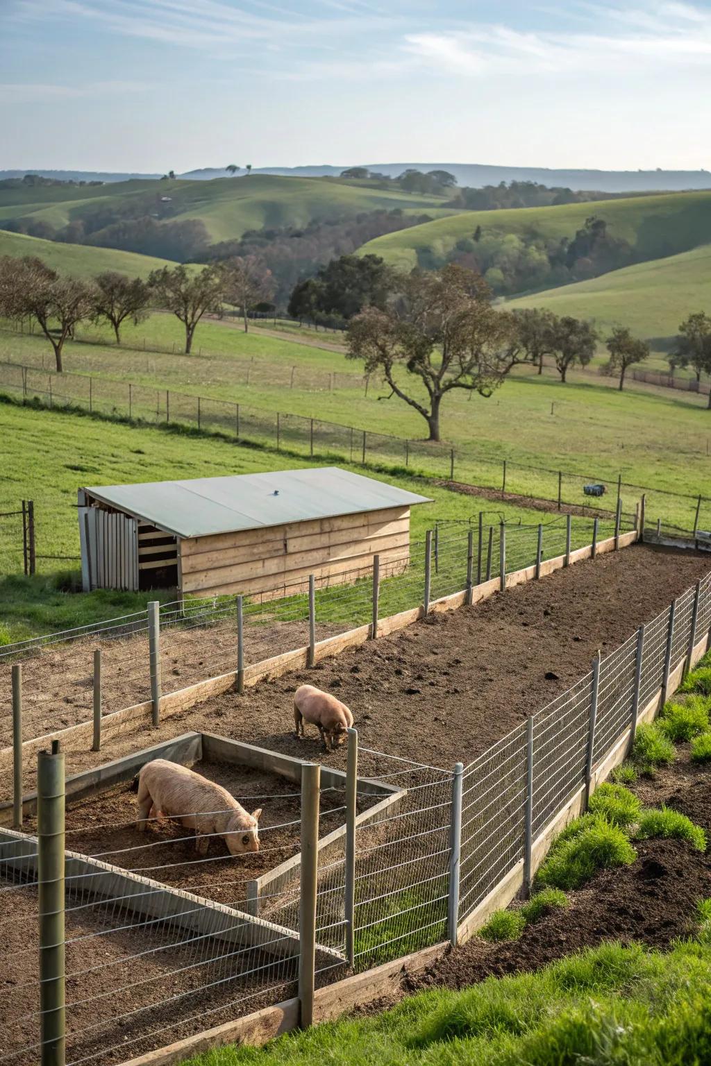 A secure perimeter that ensures safety and peace of mind.