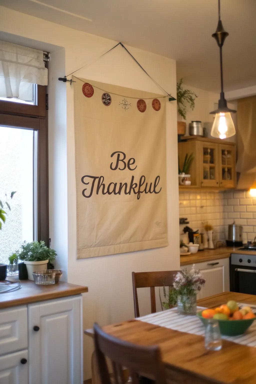 Commence each day with a touch of appreciation.