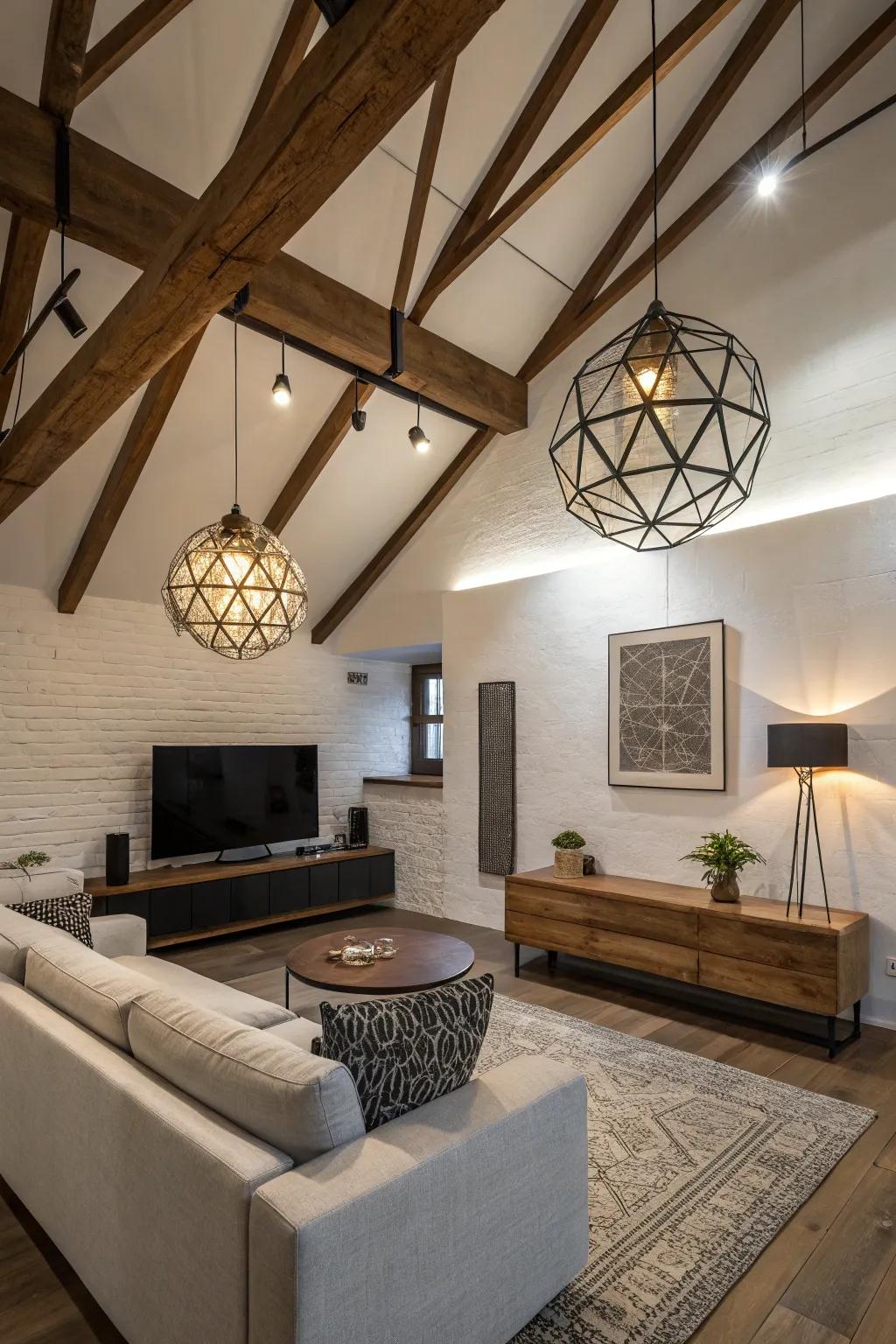 Start talks with shape lighting.