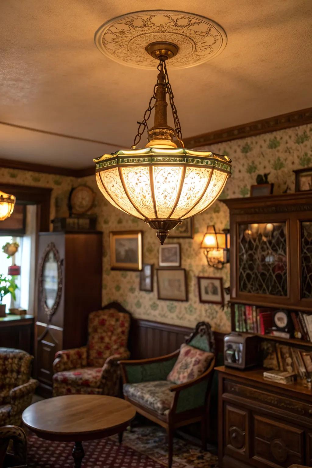 Welcome days gone by through vintage-inspired lights.
