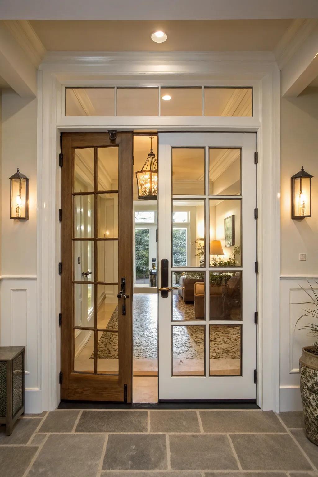 A stylish entrance creates a memorable first impression for your home.
