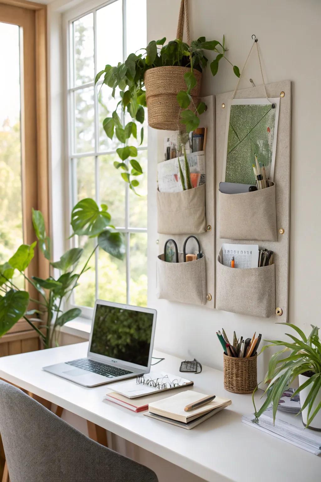 Eco-conscious reclaimed hangers combine style with sustainability.