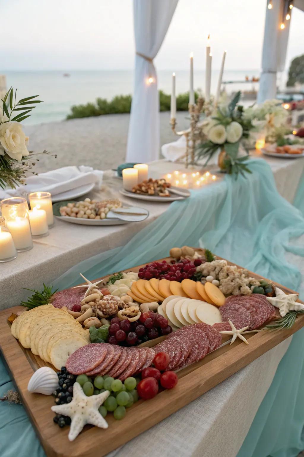 Thematic embellishments enhance the board's overall aesthetic.