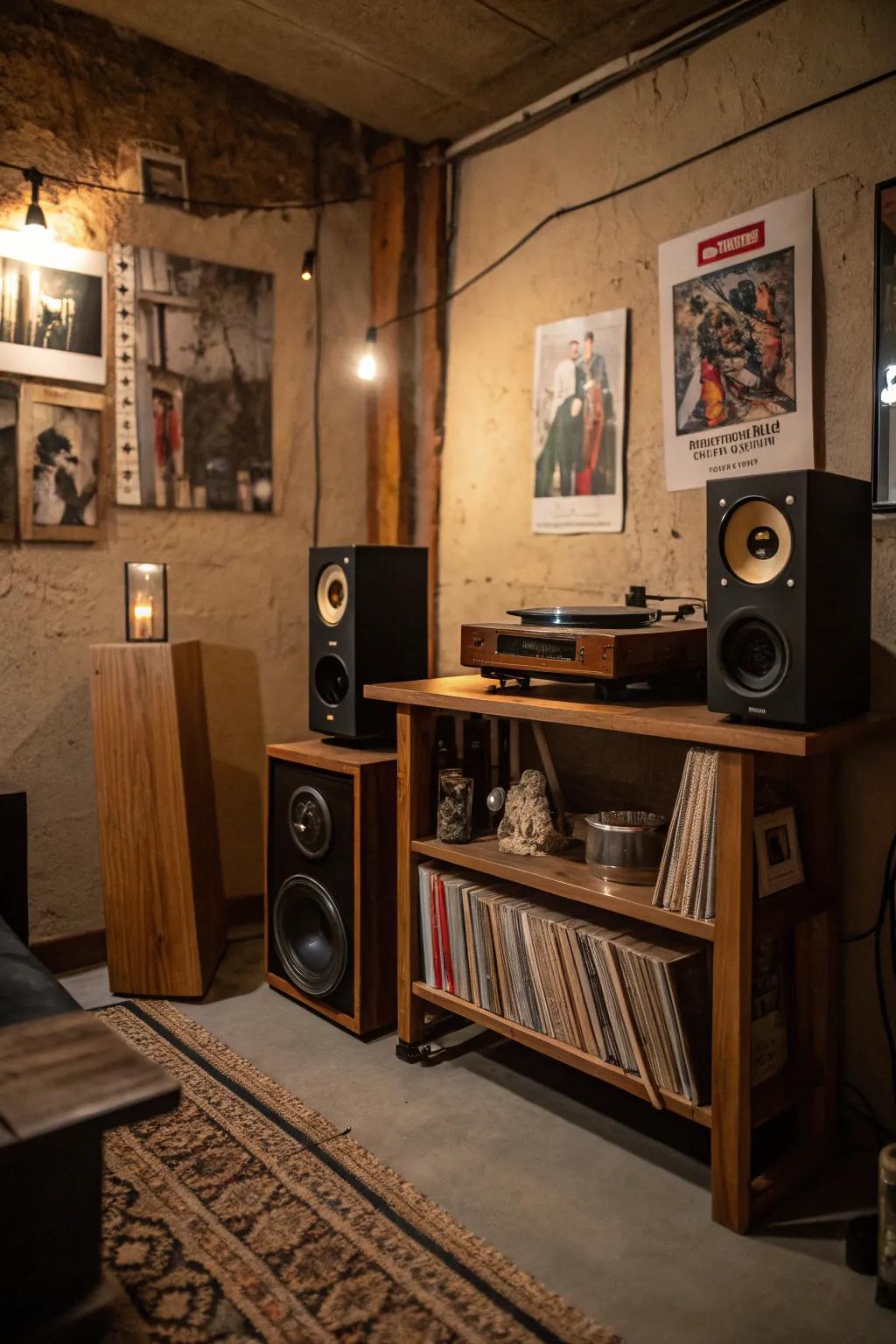 A retro sound arrangement completes the '70s vibe.