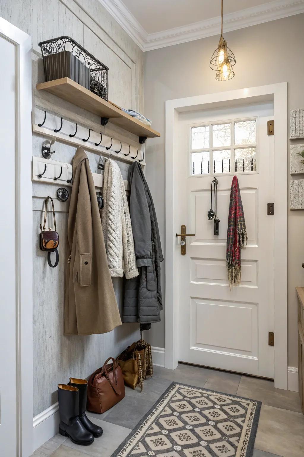 This can make mornings easier due to having the keys close to the entrance.