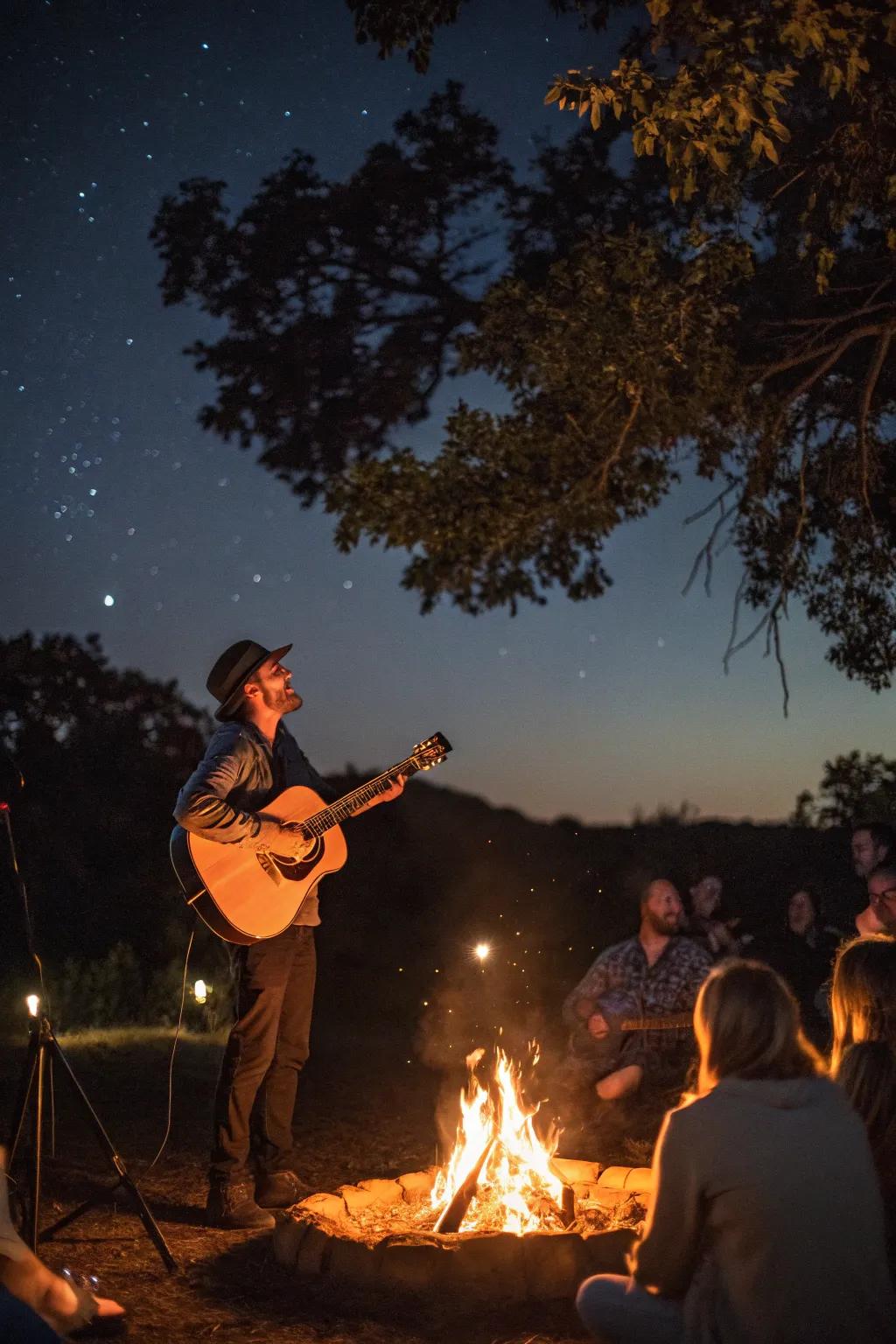 A live performance can be a delightful surprise for your guests.