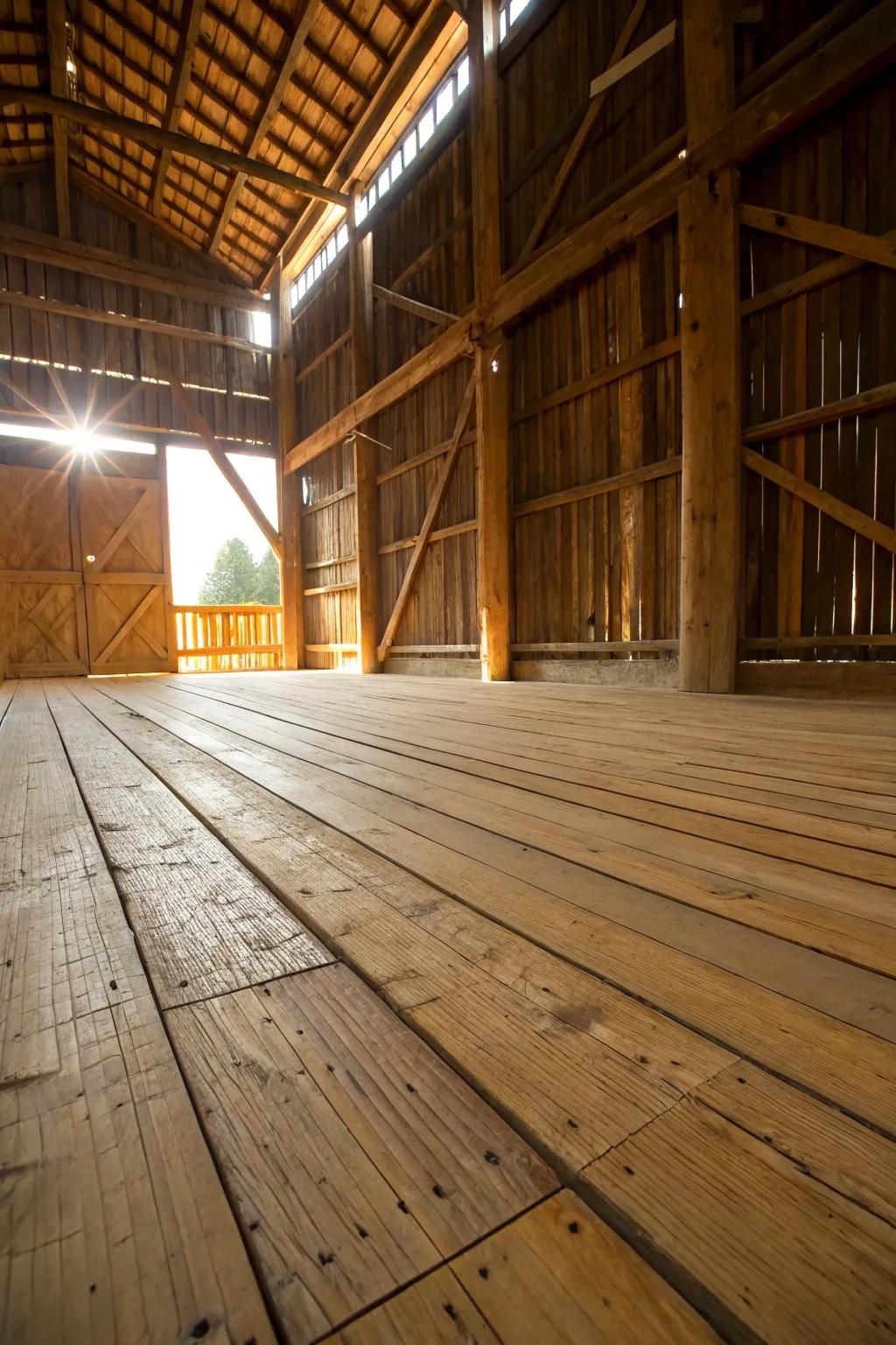 Strong floors are great.