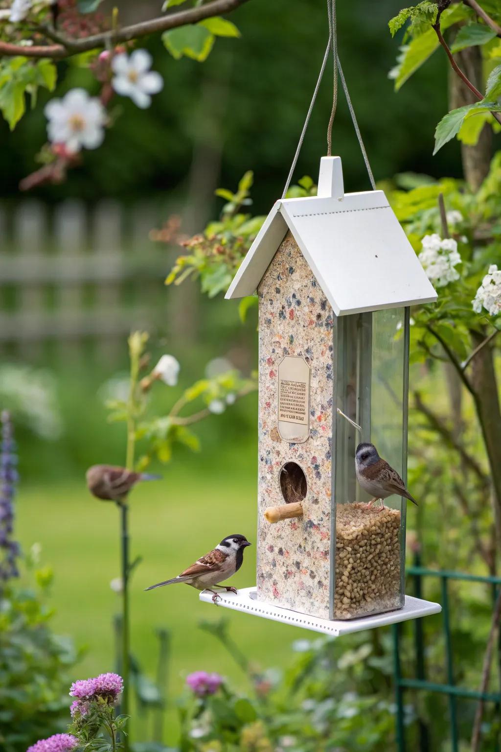 Welcome avians with case aviary feeders.